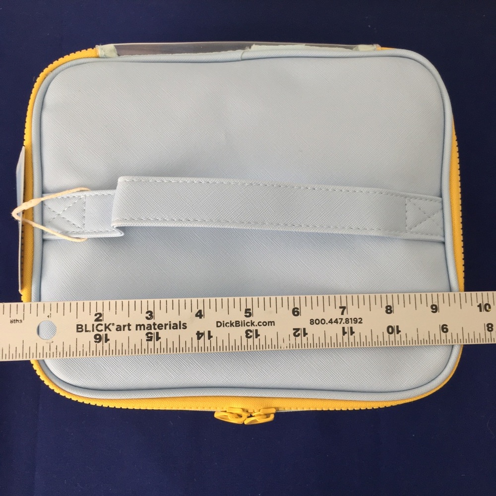 Lemon and Stripe Travel Cosmetic Bag Set - Picture 6 of 16